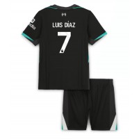 Liverpool Luis Diaz #7 Replica Away Minikit 2024-25 Short Sleeve (+ pants)